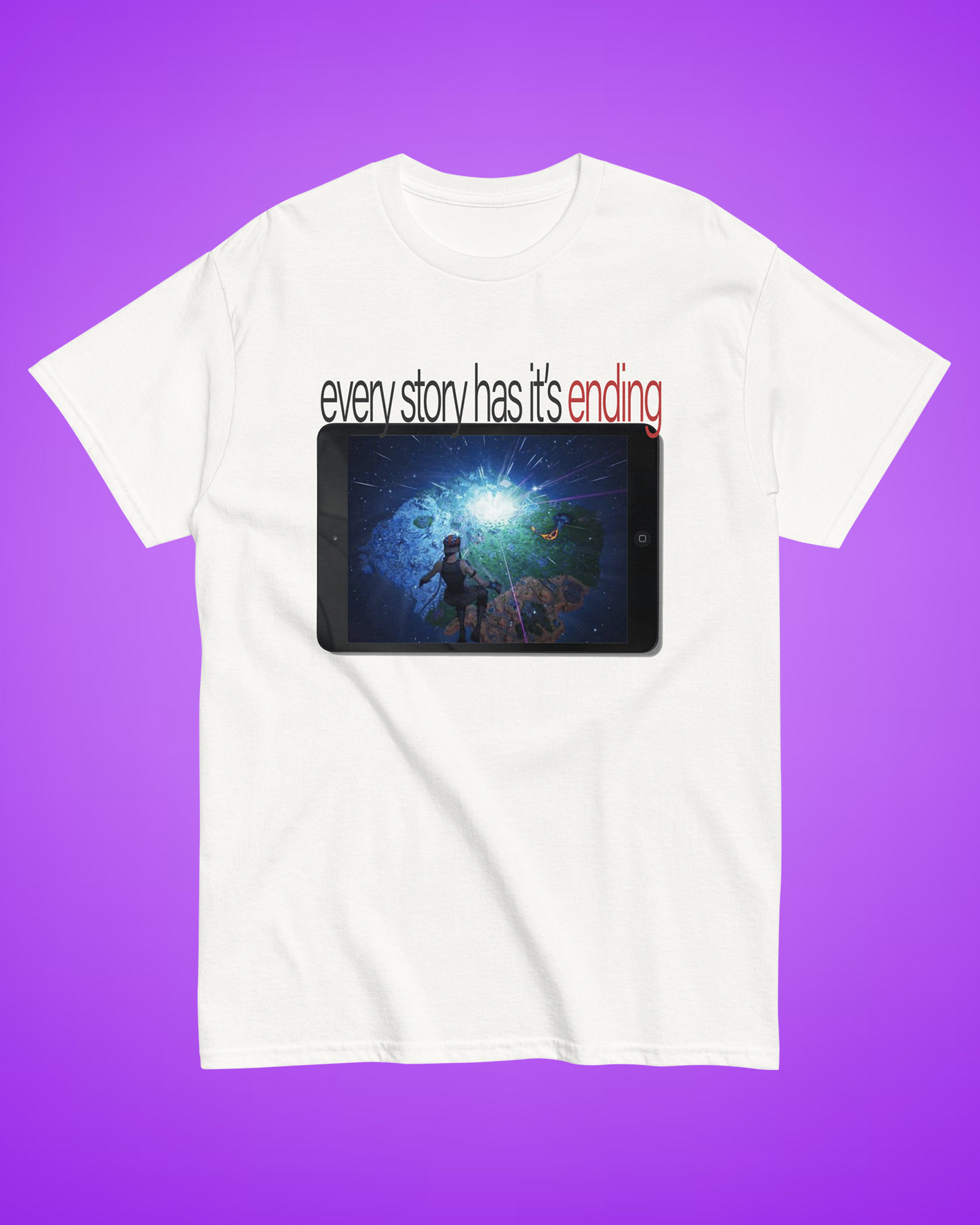 “Ending” tee