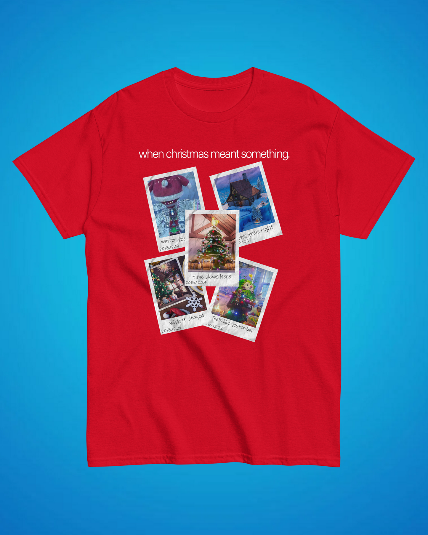 "Christmas" tee