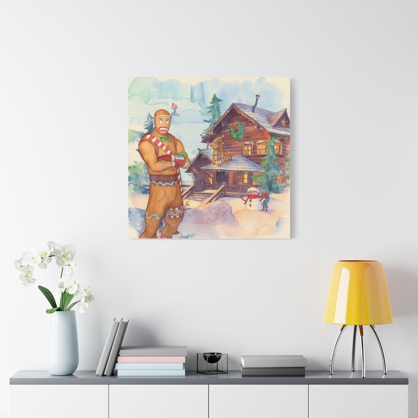Christmas canvas