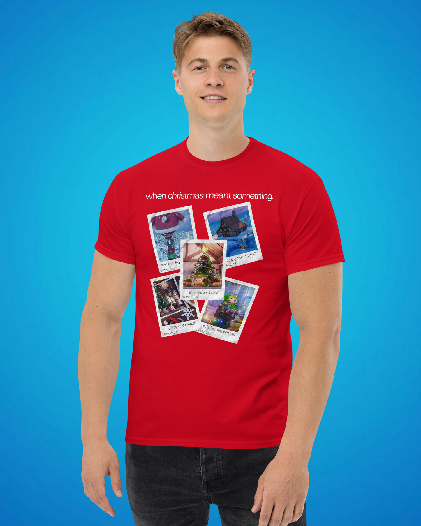 "Christmas" tee