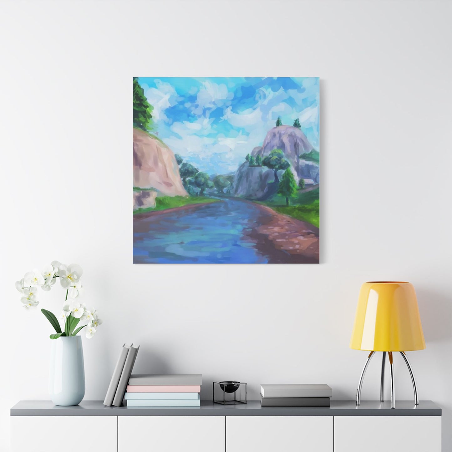 River canvas