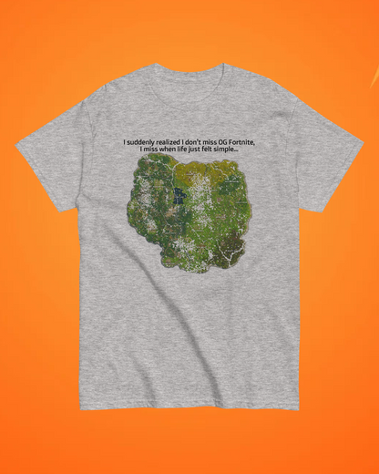 "OG map" tee