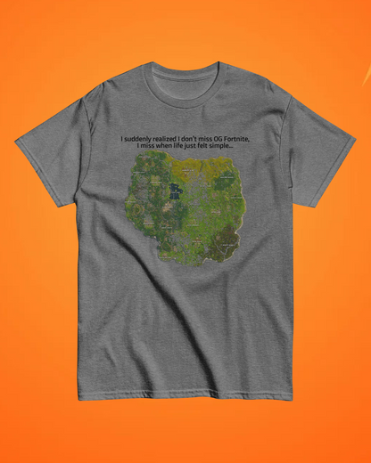 "OG map" tee