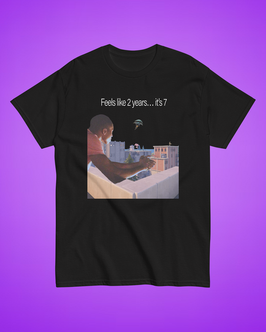 "7 years" tee